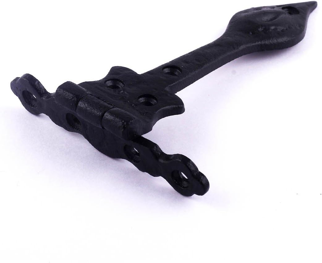 Welcome to Home Smooth Operation 6-Inch Painted Wrought Iron Door Hinges