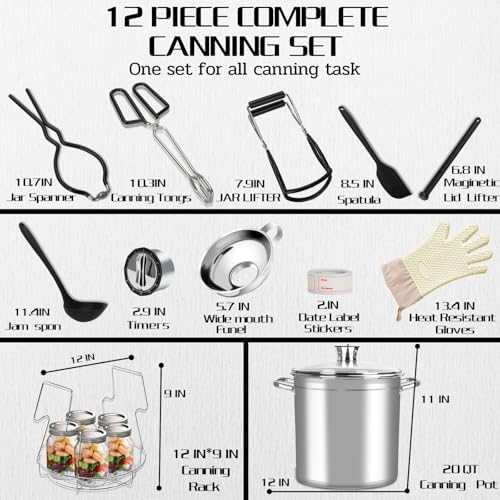 Complete Preserving Starter Kit Perfect for Preserving