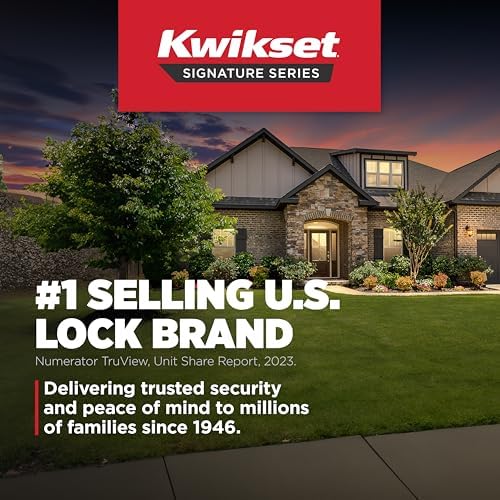 Kwikset Downtown Deadbolt Lock Satin Nickel Exterior Entry Door