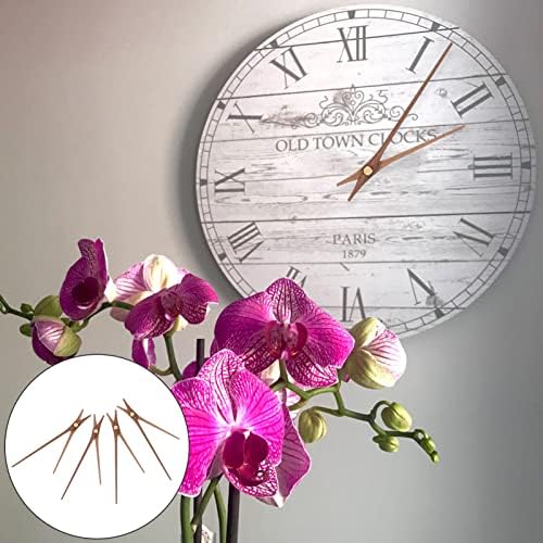 5Pcs Black Walnut Wooden Clock Hands for 12-Inch Wall Clock
