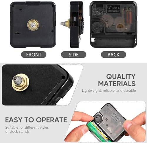 Silent Movement Digital Wall Clock Movement Battery-Operated for Diy Projects