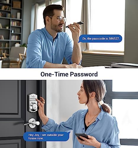 Fingerprint Entry Door Lock with Ledges and Smart Security