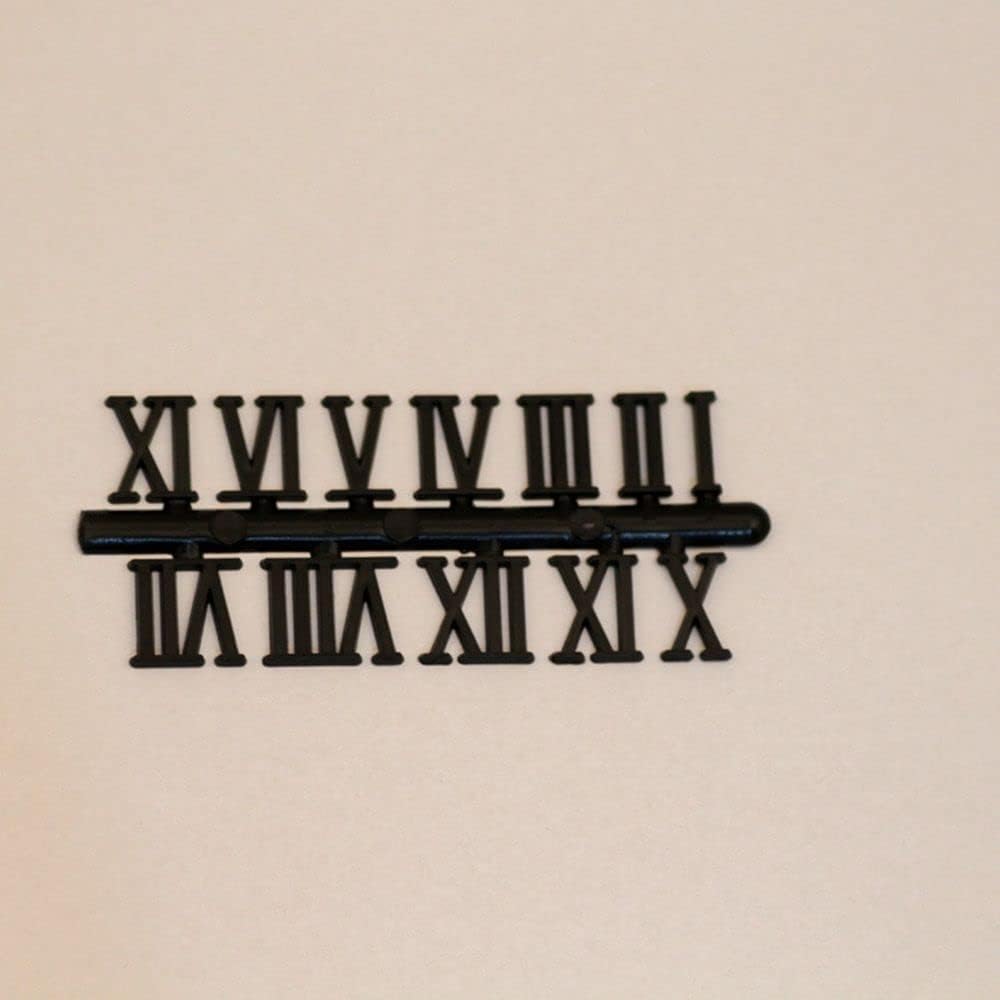 DIY Digital Clock Numbers Kit - Roman Numerals Silver