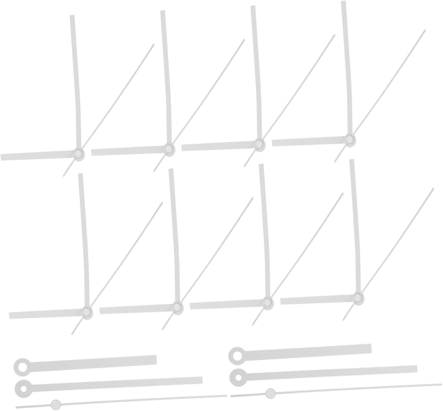 Replacement Clock Hands 10 Piece Set