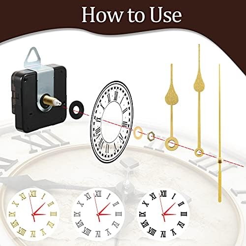 Kigeli 6-Piece DIY Wall Clock Kit