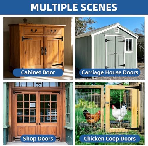 TamBee T-Strap Barn Door Hinges