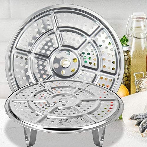 11-Inch Pressure Cooker Canner Rack 2-Pack Detachable Legs stainless steel