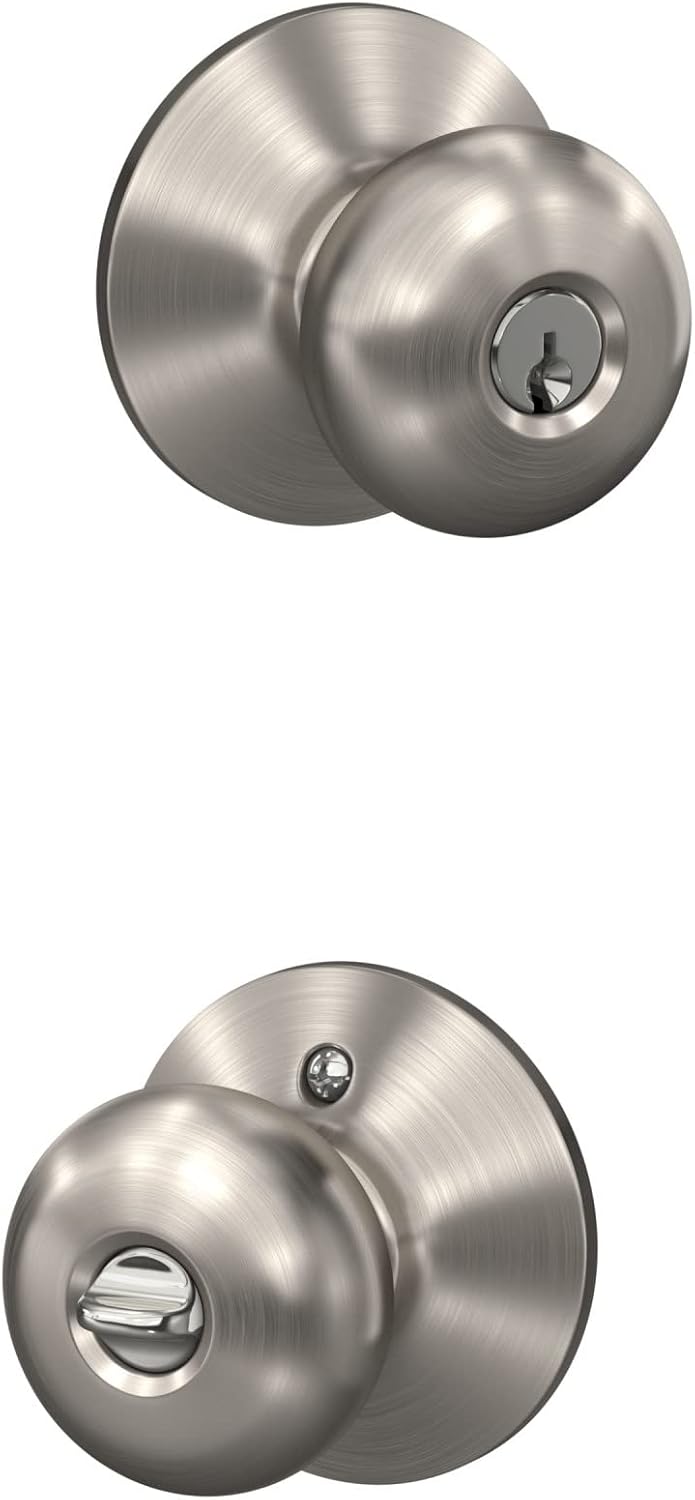Simple Activation Keyed Entry Door Knob