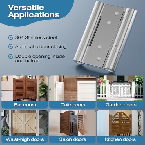 Runbo 3-Inch Stainless Steel Door Hinge