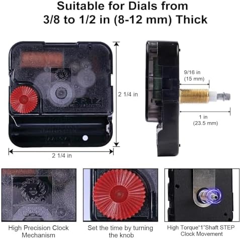 High Torque Clock Movement Kit for Large Clocks