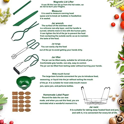 Tisovcco stainless steel canning kit