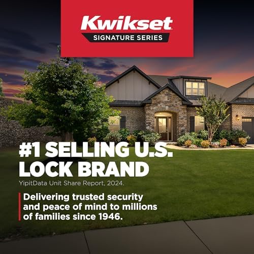 Kwikset Prava Front Door Lock Set with SmartKey Matte Black