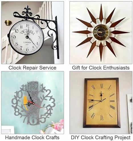 Precise Silent Wall Clock Movement for DIY Crafts