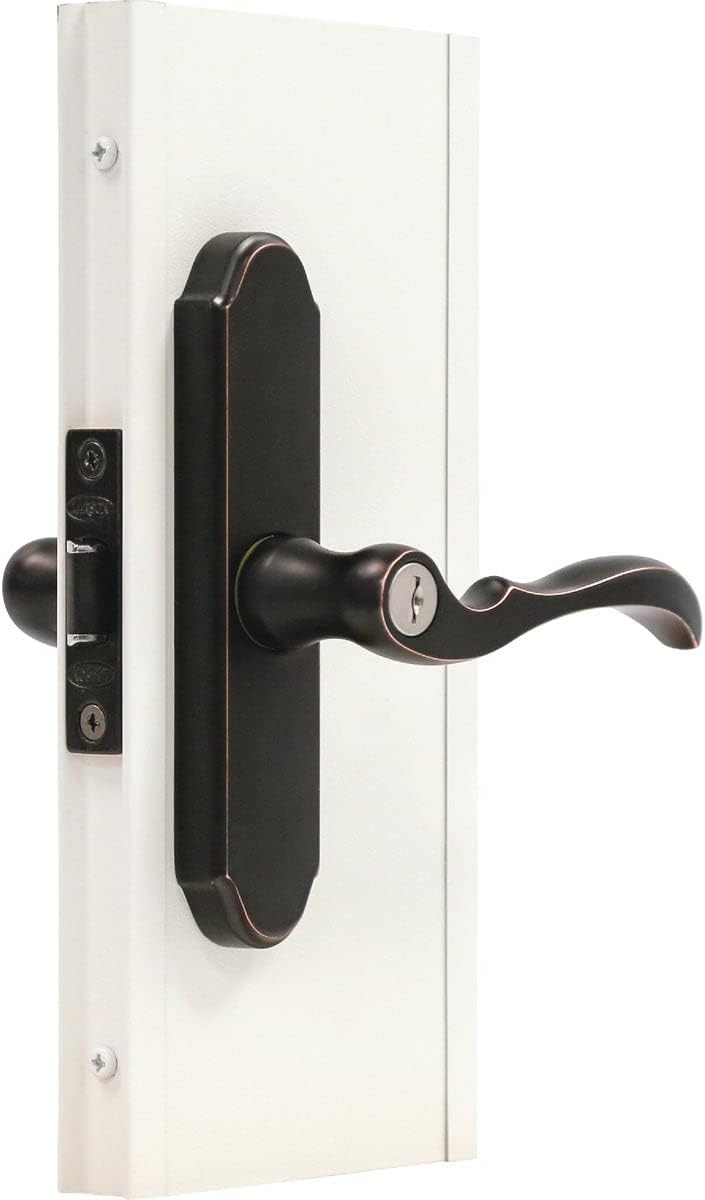 Larson Certified Storm Door M2 mortise handle set bronze