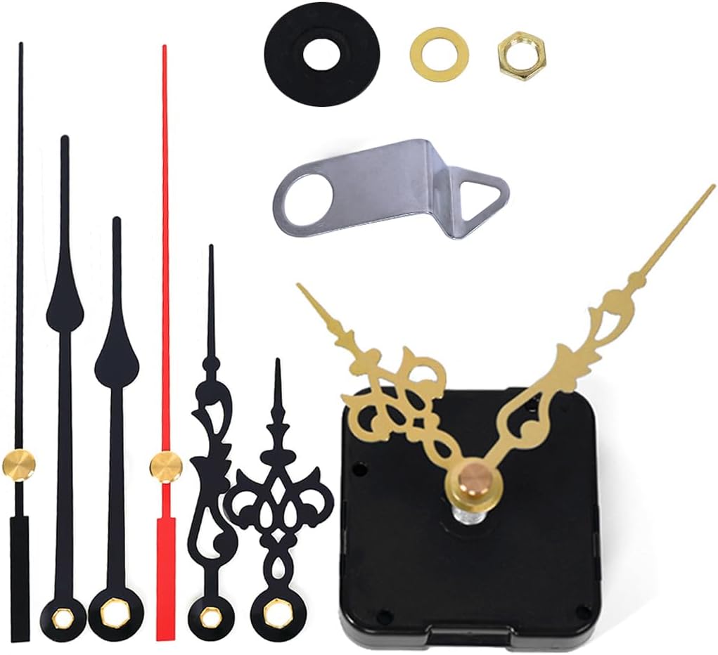 EMOON Precision Clock Kit Compact Mechanism 3-Piece Set DIY Repair