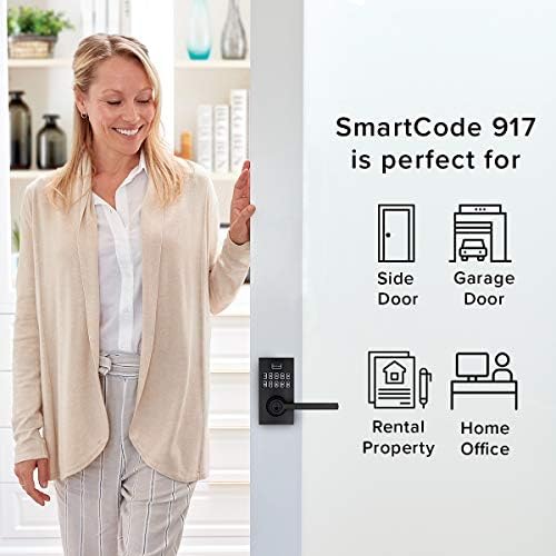 Kwikset SmartCode 917 Keypad - Secure Keyless Entry for Modern Doors