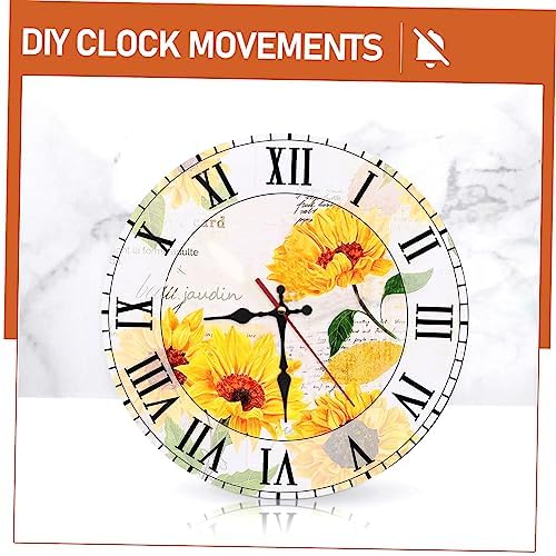 Plastic Clock Mechanism Replacement Red Plastic Hands for Clocks