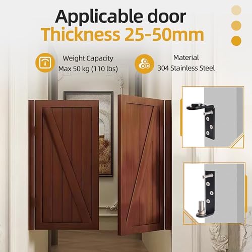 High-Quality Dual-Swing Cafe Door Hinges for Heavy Duty Use