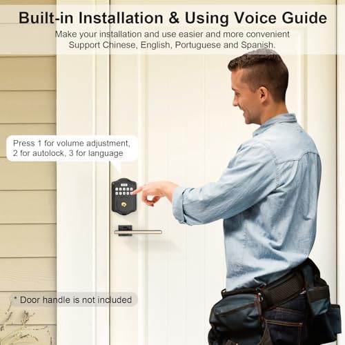 Secure Keyless Entry Door Lock
