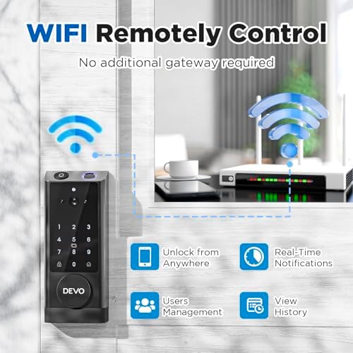 Secure Intuitive Door Lock with Smart Features