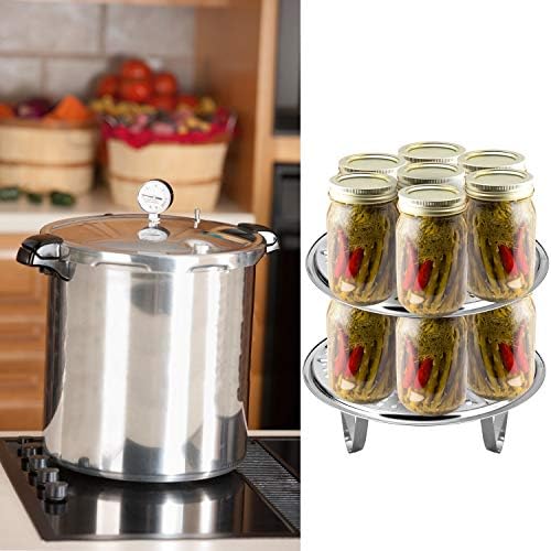 11-Inch Pressure Cooker Canner Rack 2-Pack Detachable Legs stainless steel