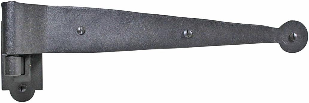 Sturdy Rust-Resistant Wrought Iron Shutter Hinges Durable and Easy to Install
