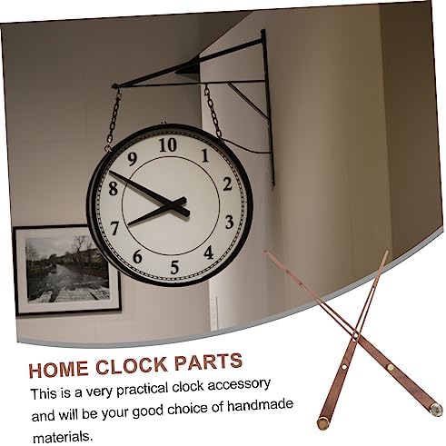 Large Wooden Wall Clock Hands