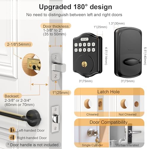 Secure Keyless Entry Door Lock