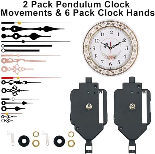 Replacement Pendulum Clock Movement