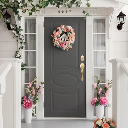 Design House Cambridge Door Handleset Satin Gold Reversible and Durable