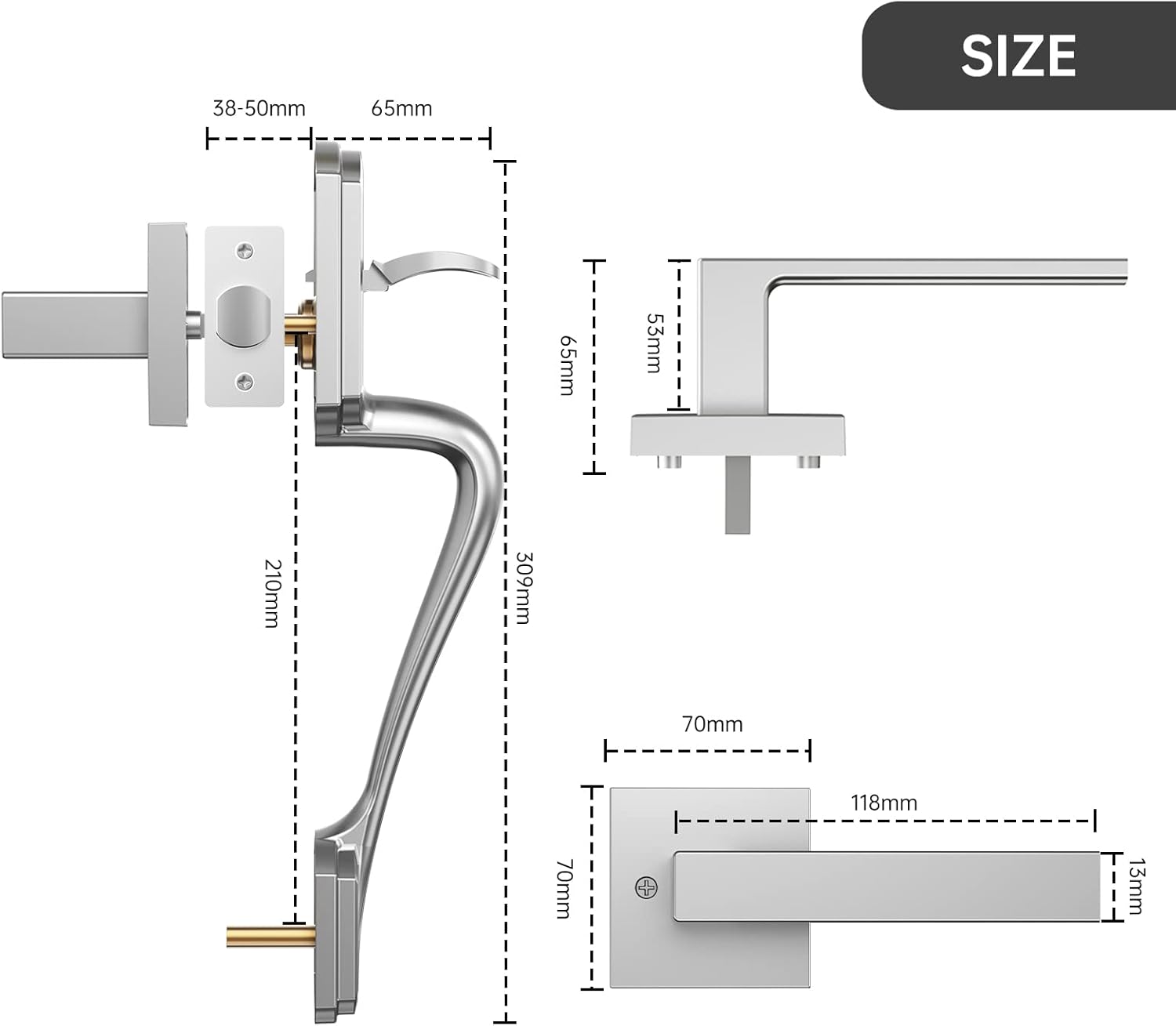 Samonet Front Door Lock Genius