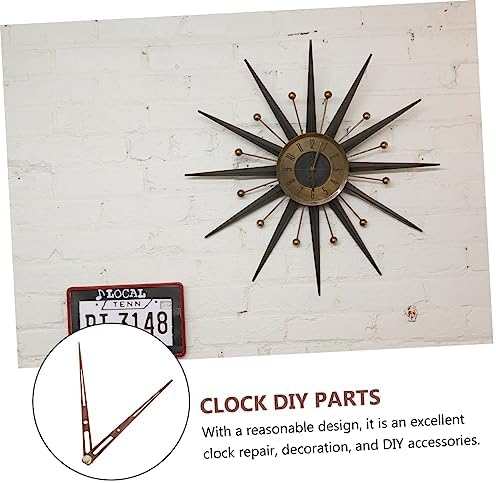 Mikikit Nordic Wooden Wall Clock Hands Replacement Set