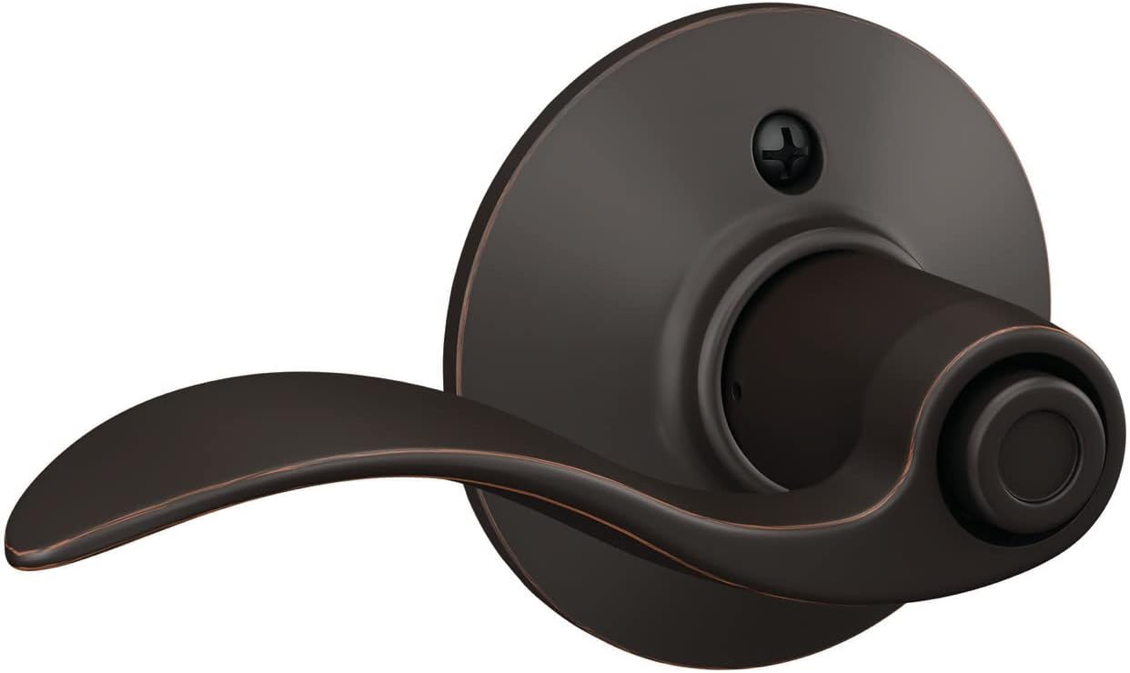Schlag F40 ACC 716 Privacy Door Lever Aged Bronze