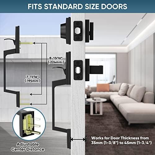 Elegance Front Door Handle Set