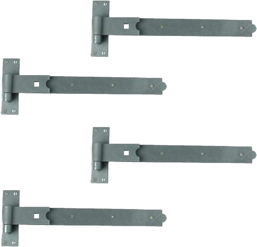 Sturdy Wrought Iron Offset Pintle Hinge 19 4-Pack