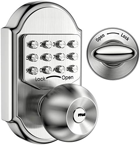 Sleek Secure Keyless Door Lock