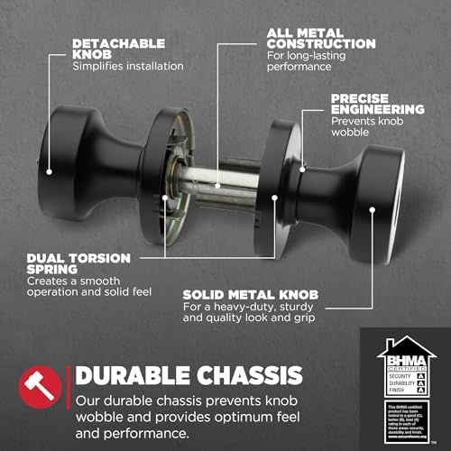 Kwikset Pismo Entry Door Knob