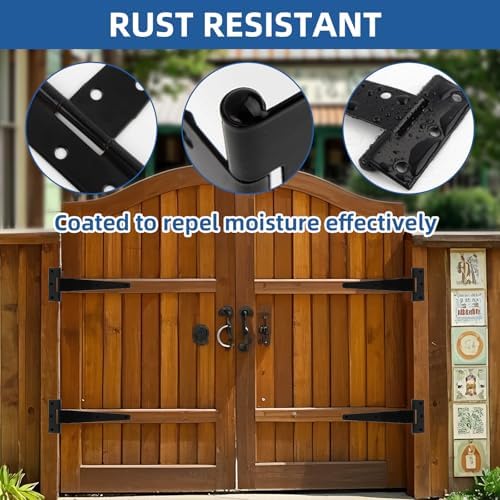 TamBee T-Strap Barn Door Hinges