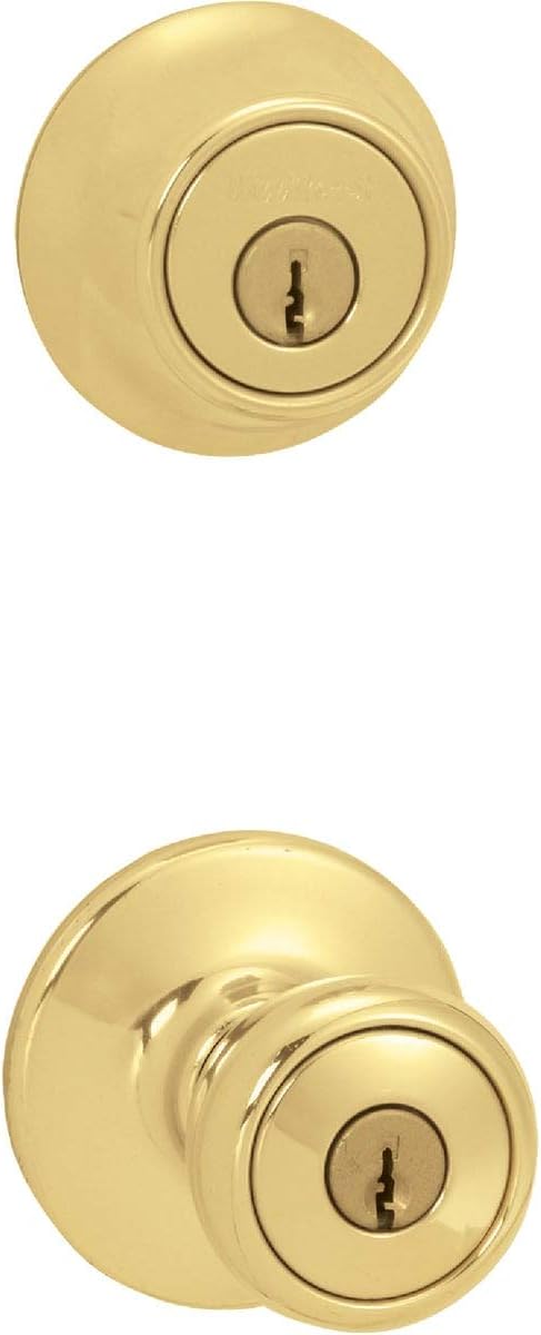 Kwikset 690 Tylo Entry Knob and Single Cylinder Deadbolt Combo