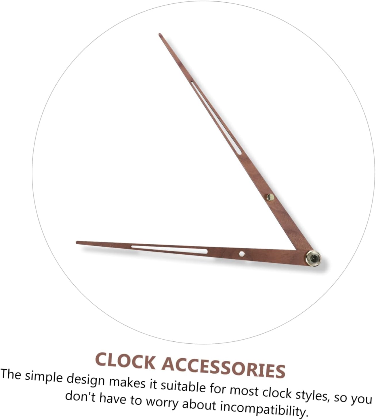 ARTIBETTER Large Wooden Wall Clock Hands