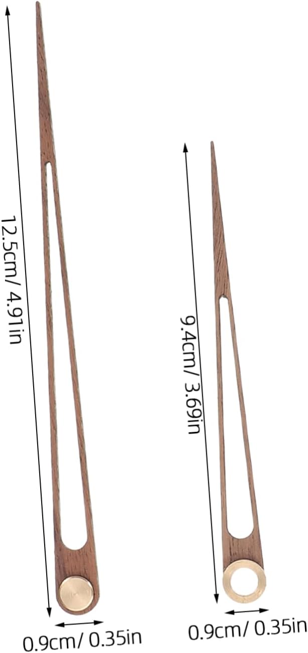 5-Set Wooden Clock Hands Kit