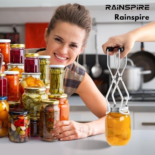 Rainspire Canning Jar Lifter Safe Efficient Kitchen Essential