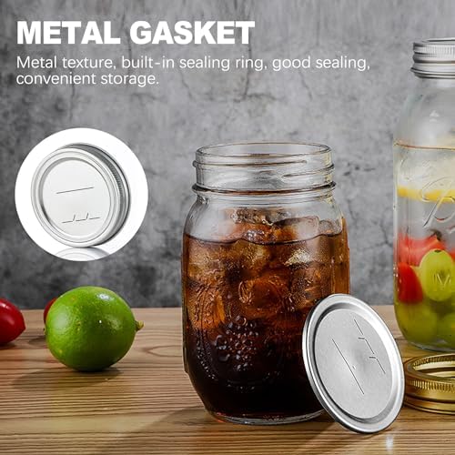 24-Pack 70 MM Leak-Proof Canning Lids for Ball Kerr Jars