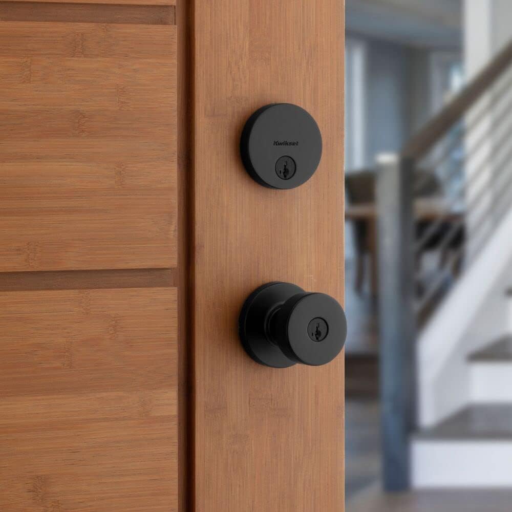 Kwikset 991 Pismo Knob Deadbolt Combo