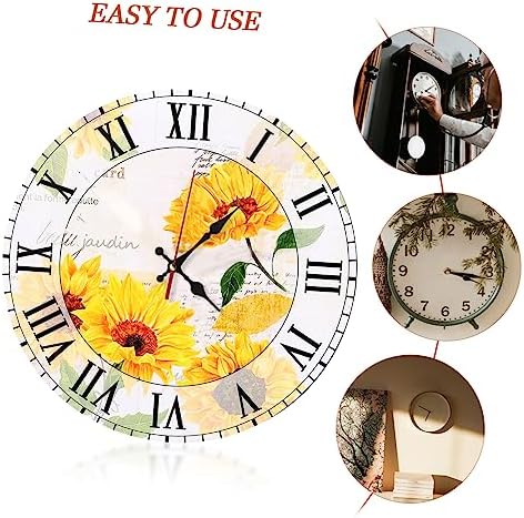 DOITOOL 1 Set Silent Quartz Clock Mechanism Kit
