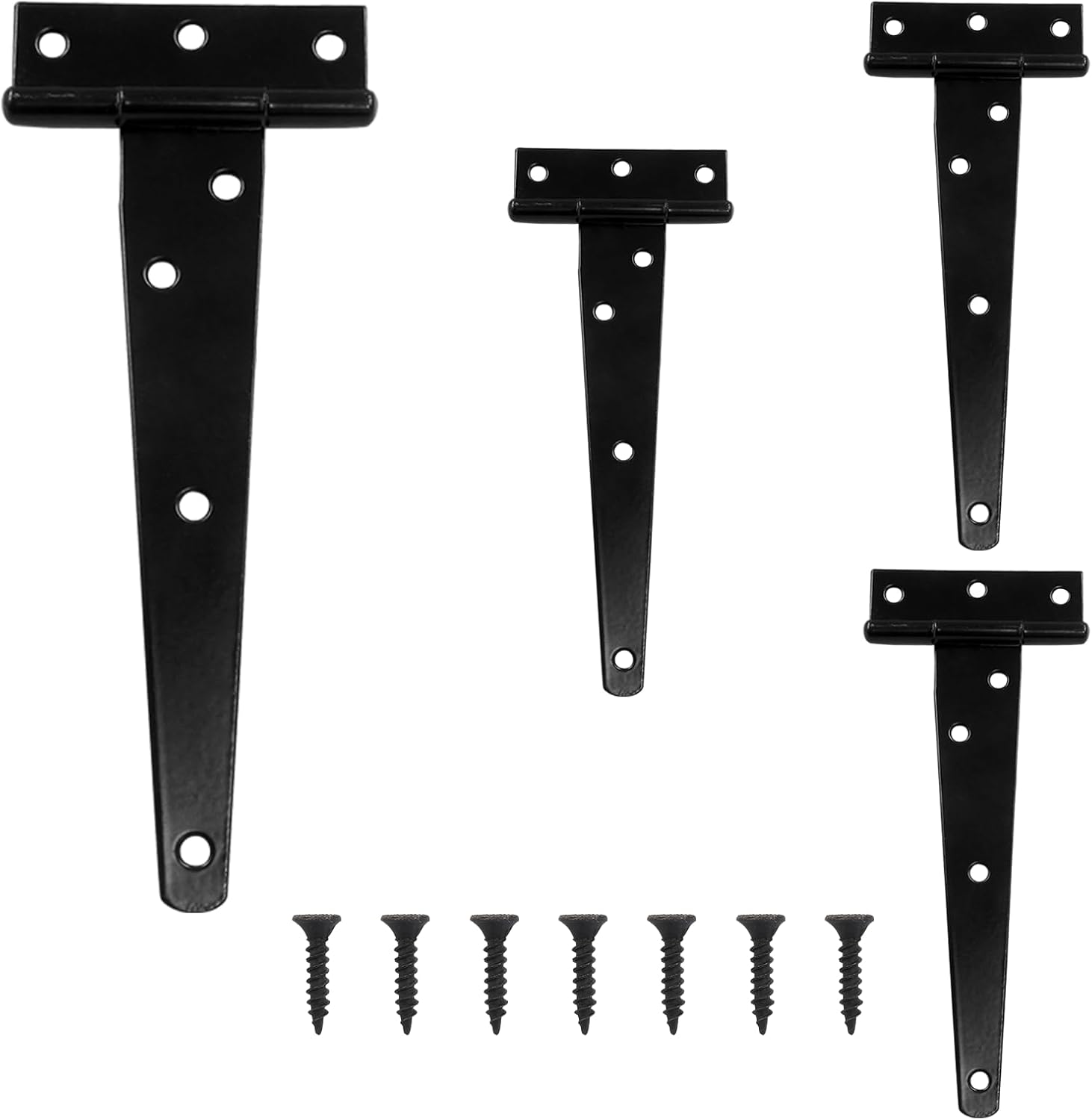 Premium 4-Pack 6 Hinges for Barn Doors