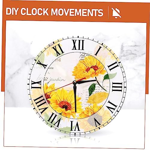 Ethzzle 25-30cm Silent Clock Mechanism Kit Replacement