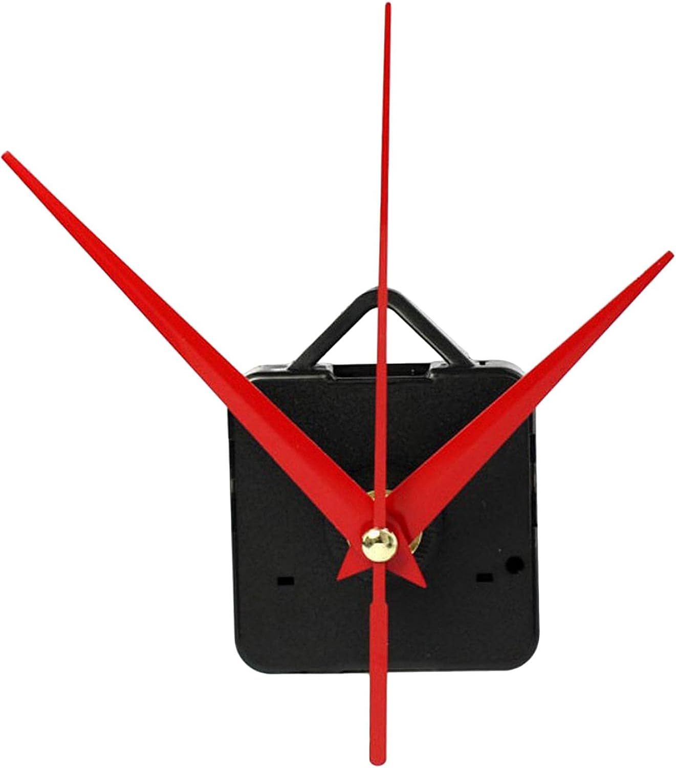 Qianly 2X DIY Wall Clock Movement Mechanism Battery Operated for Custom Clocks