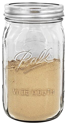 Ball Wide Mouth Quart Mason Jars 32-Ounces 2 Jars