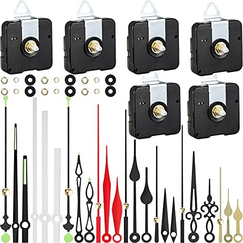 6-Piece DIY Clock Repair Kit for Watchmakers Cross-Stitch Enthusiasts